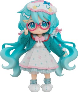 Character Vocal Series 01: Hatsune Miku Nendoroid Lalka Action Figurka Hatsune Miku: Loungewear Outfit Ver. 10 cm