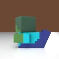 Figurka Minecraft Tubbz PVC Zombie 1st Edition Numskull 10 cm