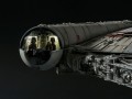 Star Wars Episode IV Perfect Grade Plastic Model do Złożenia 1/72 Millennium Falcon Bandai Star Wars 48 cm