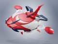 Bandai Tamashii Nations Figurki Grendizer U Robot Spirits Action Spazer Side Super 15 cm