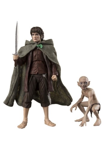 Figurki Bandai Tamashii Nations Lord of the Rings S.H. Figuarts Action Frodo Torbagins & Gollum