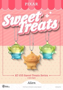 Pixar Sweet Treats Series Breloki 3-Pack 4 cm