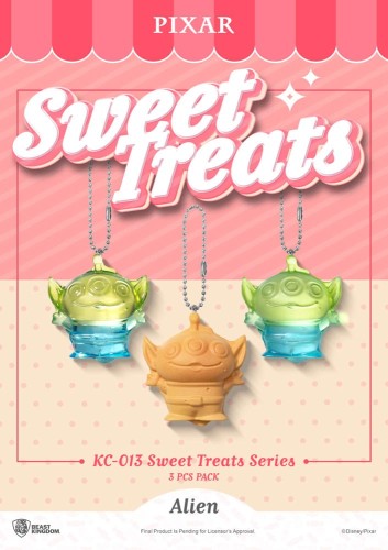 Beast Kingdom Toys Pixar Sweet Treats Series Breloks 3-Pack 4 cm