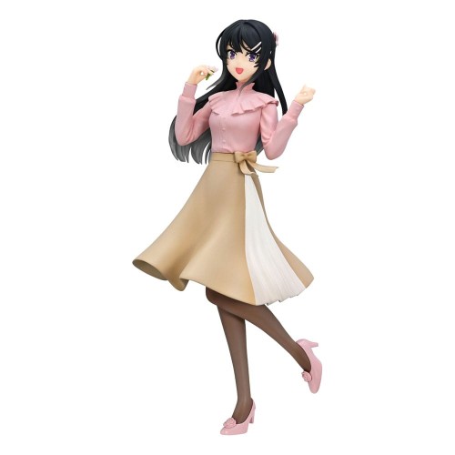 Figurka Furyu Rascal Does Not Dream of Bunny Girl Senpai Trio-Try-iT PVC Statuetka Mai Sakurajima Spring Outfit Ver. 21 cm