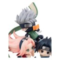 Megahouse Figurka Naruto Shippuden FigUnity PVC Mini Statuetka Gather here, Team 7 13 cm