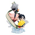 Megahouse Figurka Naruto Shippuden FigUnity PVC Mini Statuetka Gather here, Team 7 (with gift) 13 cm