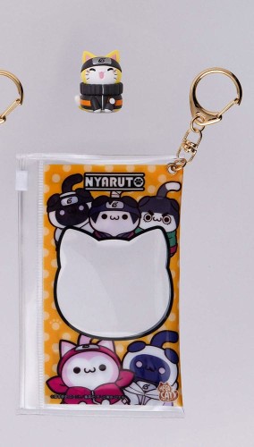 Figurka Megahouse Naruto Shippuden Mega Cat Project Nyaruto Series Trading with pouch Naruto 2025 Limited Edition 7 cm