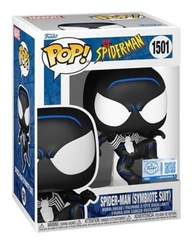Funko Figurka Spider-Man POP Marvel Vinyl Black Suit Spidey 9 cm
