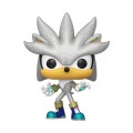 Figurka Funko Sonic The Hedgehog POP Games Vinyl Silver The Hedgehog (FL) 9 cm