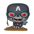 Figurka Funko Marvel Zombies POP Marvel Vinyl Captain America 9 cm