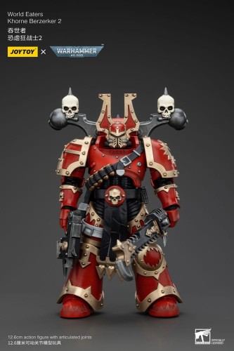 Warhammer-40k-Action-Figurka-1/18-World-Eaters-Khorne-Berzerker-2-13-cm