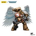 Warhammer-40,000-Action-Figurka-1/18-Blood-Angels-Sanguinary-Guard-with-Encarmine-Axe-12-cm