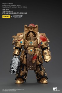 Warhammer The Horus Heresy Action Figurka 1/18 Legio Custodes Aquilon Terminator Squad Aquilon with Lastrum Storm Bolter 14 cm