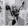 McFarlane Toys Marvel Collection PVC Statue 1/10 Spider-Man (Spider-Man #6)(Line Art)(Gold Label) 10 cm