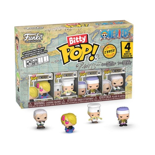 Figurka Funko One Piece Bitty POP 4-Pack Sanji 2,5 cm