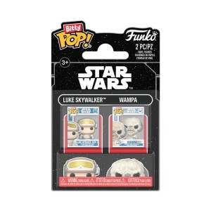 The Empire Strikes Back Bitty Funko POP 2-Pack Luke & Wampa