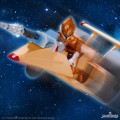 Figurka SilverHawks Ultimates Wave 2 Copper Kidd (Cartoon Accurate) Super7 18 cm