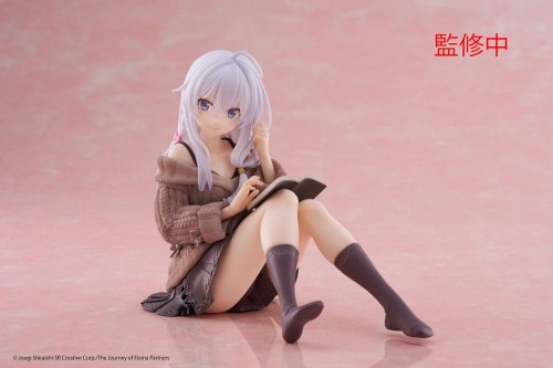 Figurka Taito Prize Wandering Witch: The Journey of Elaina PVC Statuetka Desktop Cute Figurka Elaina Casual Clothes Ver. 1...
