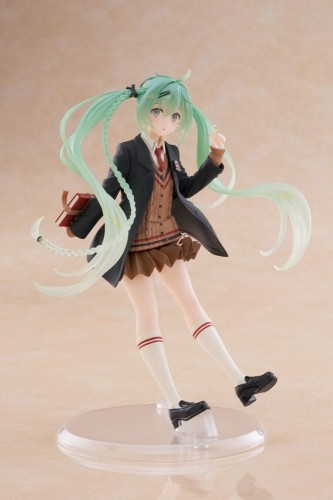 Taito Prize Hatsune Miku PVC Statue Hatsune Miku Fashion Preppy Ver. 18 cm