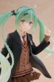 Taito Prize Hatsune Miku PVC Statue Hatsune Miku Fashion Preppy Ver. 18 cm
