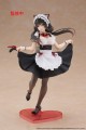 Date A Live V Coreful PVC Statue Kurumi Tokisaki Cat Ear Maid Ver. Taito Prize 18 cm