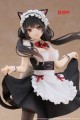 Taito Prize Date A Live V Coreful PVC Statue Kurumi Tokisaki Cat Ear Maid Ver. 18 cm