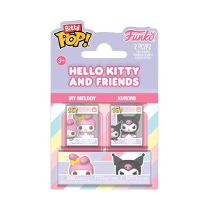 Hello Kitty Bitty Funko POP Figurki 2-Pack My Melody i Kuromi 2 cm