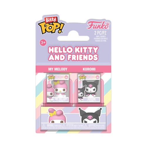 Figurka Funko Hello Kitty Bitty POP 2-Pack My Melody&Kuromi 2 cm