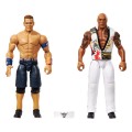 WWE Main Event Showdown Action Figurkas The Rock Final Boss vs John Cena 2-Pack Mattel 15 cm