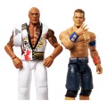 Mattel WWE Main Event Showdown Action Figurkas The Rock Final Boss vs John Cena 2-Pack 15 cm