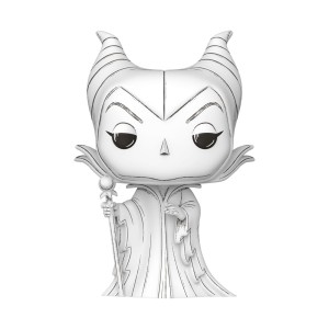 Disney POP! Vinyl Figurka Sketched- Maleficent 9 cm
