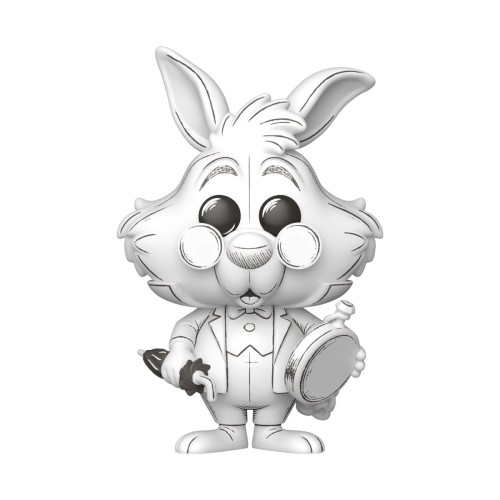 Figurka Funko Disney POP Sketched- White Rabbit 9 cm