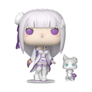 Re:Zero POP!&Buddy Animation Funko Figurka Emilia w/Puck 9 cm
