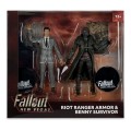 Fallout: New Vegas Statue 2-Pack Riot Ranger Armor & Benny Survivor McFarlane Toys 18 cm