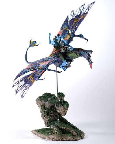Avatar: The Way of Water Action Figurka Recom Quaritch & RDA Banshee ...