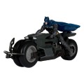 McFarlane Toys The Flash DC Multiverse Vehicle Batcycle with Batman