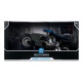 The Flash DC Multiverse Vehicle Batcycle with Batman McFarlane Toys
