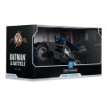 McFarlane Toys The Flash DC Multiverse Vehicle Batcycle with Batman