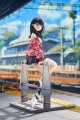 Good Smile Company Figurka Gridman Universe PVC Statuetka 1/7 Rikka Takarada: Blue Sky Station 21 cm
