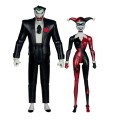 Batman-The-Animated-Series-DC-Direct-Action-Figurkas-Harley-Quinn--The-Joker-Mad-Love-Gold-Label-18-cm