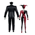 Batman-The-Animated-Series-DC-Direct-Action-Figurkas-Harley-Quinn--The-Joker-Mad-Love-Gold-Label-18-cm