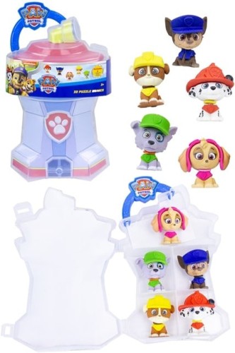 Psi Patrol 5-Pack Puzzle Palz Gumki Walizka 13x23cm Spin Master 5.jpg