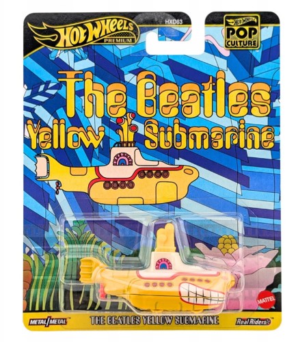 The Beatles yellow Submarine Hot WHeels premium pop culture  (1).jpg