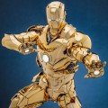 Figurka Hot Toys Iron Man Mark III Złota 33 cm