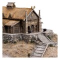 Weta Workshop Figurka Złota Hala Edoras 9 cm