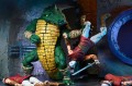 NECA Teenage Mutant Ninja Turtles Leatherhead Figurka 21 cm