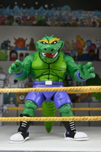 Figurka NECA Teenage Mutant Ninja Turtles Stump Wrestling Leatherhead 18 cm