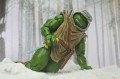 NECA Teenage Mutant Ninja Turtles Hunter Leo Figurka 18 cm