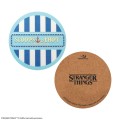 Podkładki Stranger Things Scoops Ahoy 4-pack Cinereplicas 9,5 cm