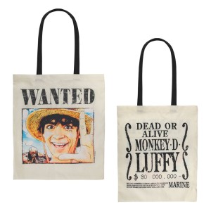 Torba One Piece Wanted Luffy 42x38 cm